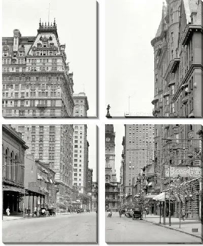 Модульная картина Филадельфия (Philadelphia) №3