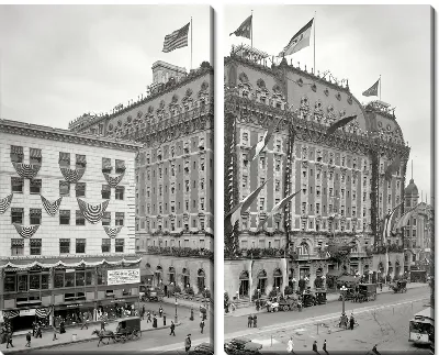 Модульная картина Отель Астор (Hotel astor)