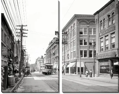 Модульная картина Улица в Нью-Йорке (Street in New York City)