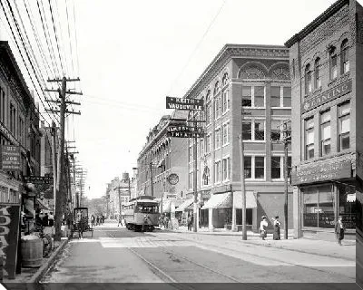 Постер Улица в Нью-Йорке (Street in New York City)