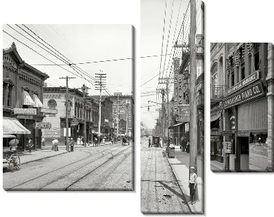 Модульная картина США в начале 20-ого века (U.S. in the early 20th century)