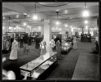 Картина Магазин одежды (Clothing store)