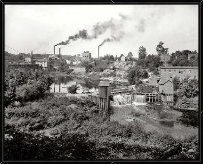Картина Вид на реку (River view)