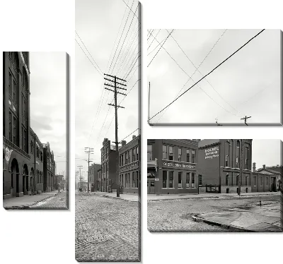 Модульная картина Улица (Street) №24