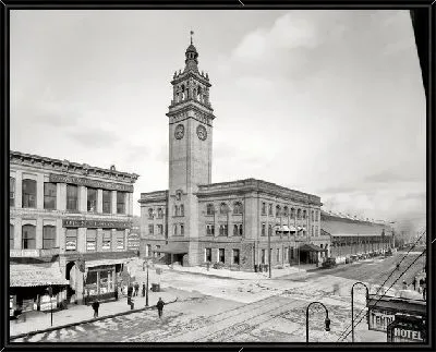 Картина Здание вокзала (The station building)
