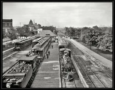 Картина Железная дорога (Railroad) №6