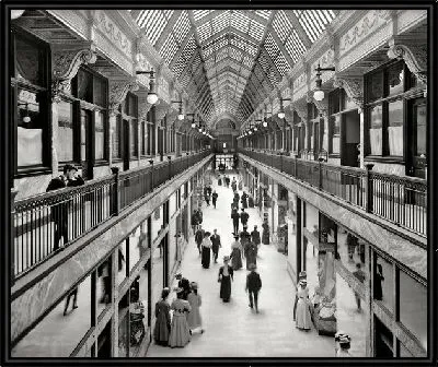 Картина Торговый центр (Shopping center)