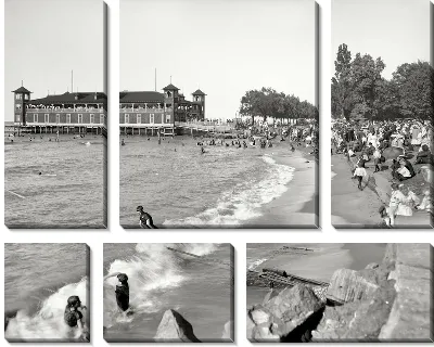 Модульная картина Пляж (Beach) №34