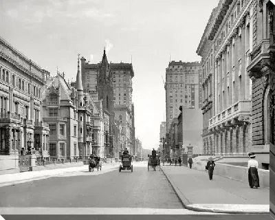 Постер Нью-Йорк 1908 год (New York 1908)