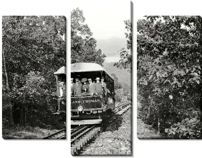 Модульная картина Поезд (Train) №13