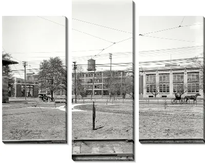 Модульная картина Железная дорога (Railroad) №8