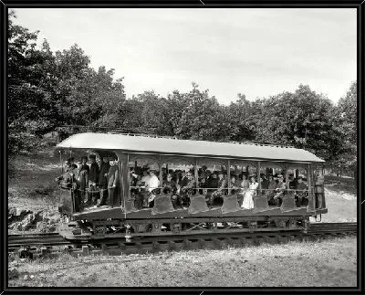 Картина Открытый поезд (Public train)