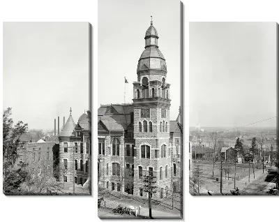 Модульная картина Здание суда (Courthouse)