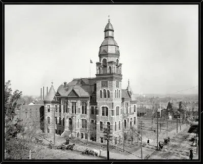 Картина Здание суда (Courthouse)