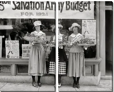 Модульная картина Армия спасения (Salvation army)