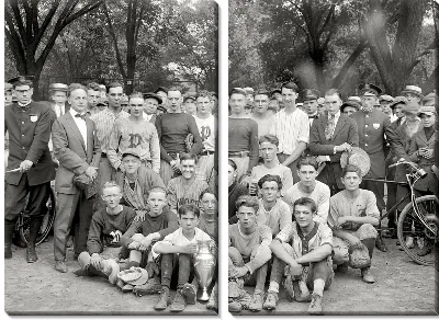 Модульная картина Групповой портрет (Group Portrait)