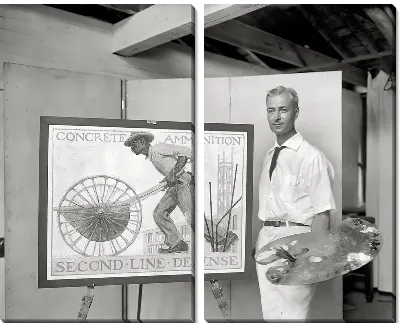 Модульная картина Художник (Artist)