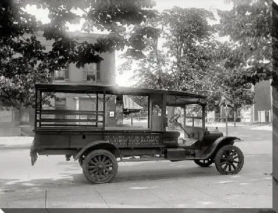 Постер Ретро автомобиль (Retro car) №19