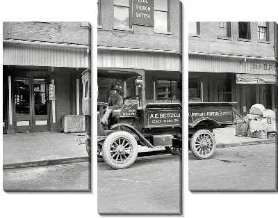 Модульная картина Ретро автомобили (Retro car) №8