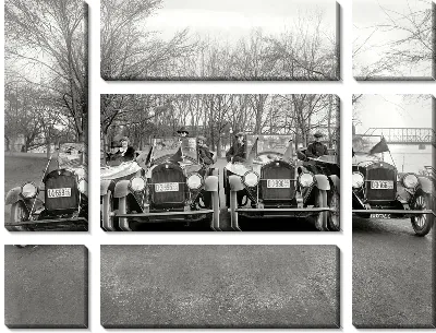 Модульная картина Ретро автомобили (Retro car) №9