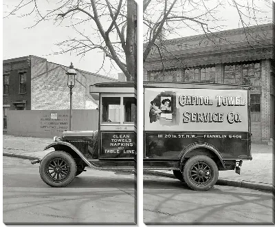 Модульная картина Ретро автомобиль (Retro car) №20