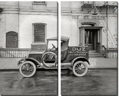 Модульная картина Ретро автомобили (Retro car) №10