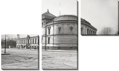 Модульная картина Галерея (Gallery)