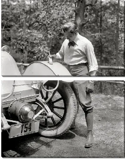 Модульная картина Покраска автомобиля (Car painting)