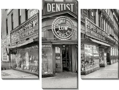 Модульная картина Магазин (Shop) №7