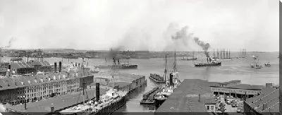 Постер Гавань в Бостоне (The Port of Boston)