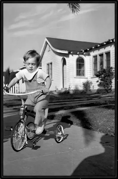 Картина Мальчик на велосипеде (Мальчик на велосипеде)