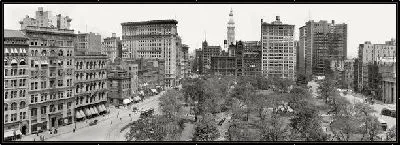 Картина Площадь в Нью-Йорке (Square in New York)