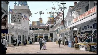 Картина Парк аттракционов (Amusement Park) №3