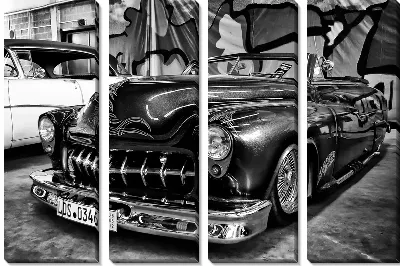 Модульная картина Ретро автомобиль (Retro car) №22