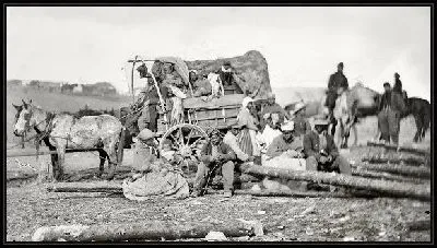 Картина Прибытие в лагерь (An Arrival in Camp)