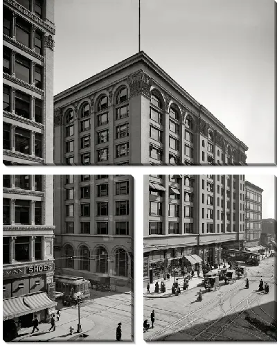 Модульная картина Гражданские здания (Civic buildings) №3