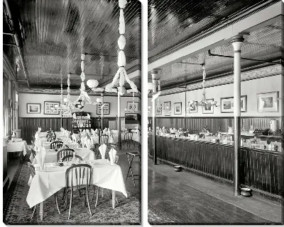 Модульная картина Кафе (Cafe) №5