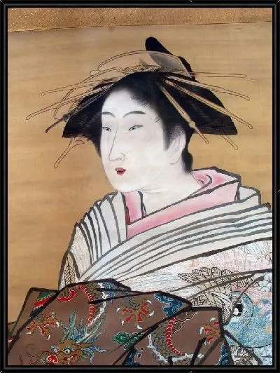 Картина Японка (Japanese)