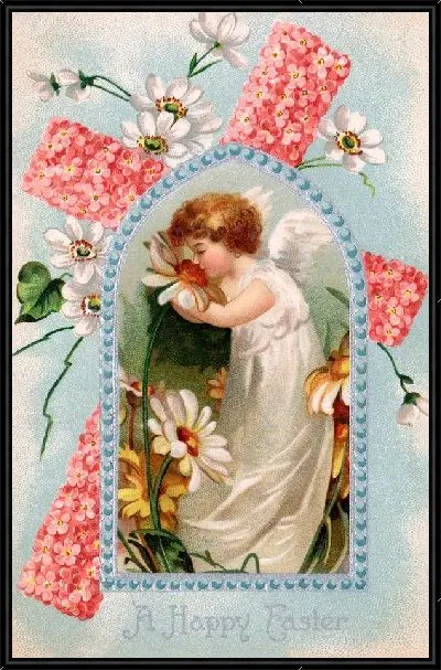 Картина Открытка на пасху (Easter card)