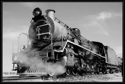 Картина Паровоз (Locomotive) №2