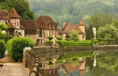 Плакат Город во Франции (City in France)