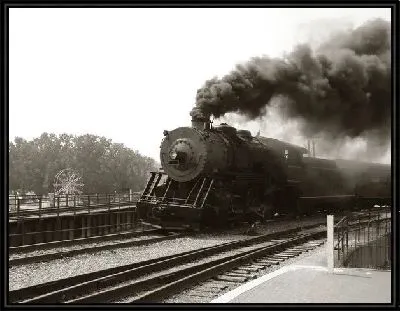 Картина Паровоз (Locomotive) №3