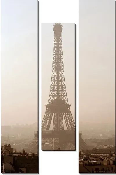 Модульная картина Эйфелева башня (The Eiffel Tower) №14