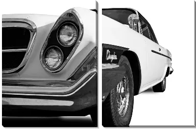 Модульная картина Ретро автомобиль (Retro car) №25