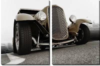 Модульная картина Ретро автомобиль (Retro car) №26