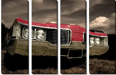 Модульная картина Ретро автомобиль (Retro car) №27