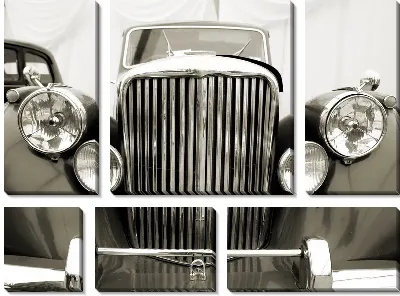 Модульная картина Ретро автомобиль (Retro car) №30