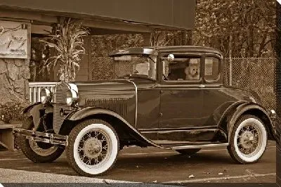 Постер Ретро автомобиль (Retro car) №32