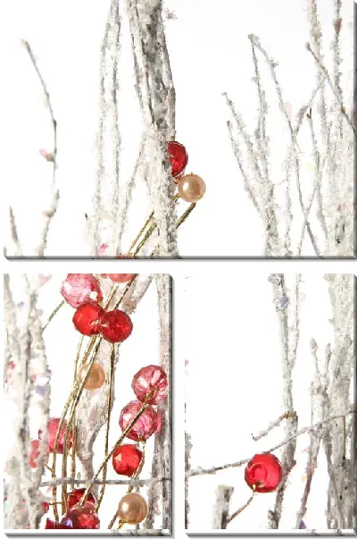 Модульная картина Композиция с ветвями и бусинами (Composition with branches and beads)