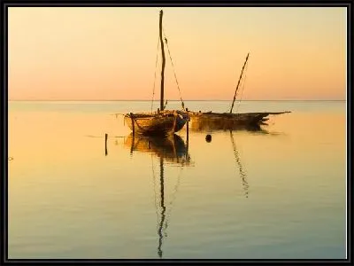 Картина Лодки (Boats) №9